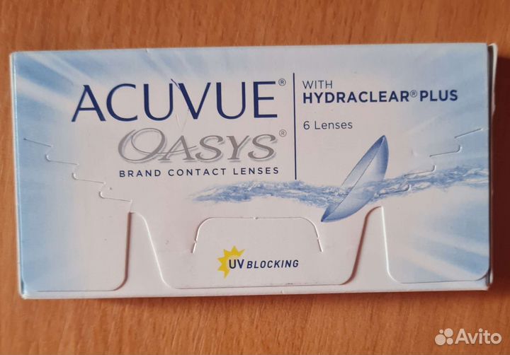 Контактные линзы acuvue oasys