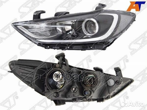 Фара hyundai elantra 16-18 LH ST-121-1116L Sat