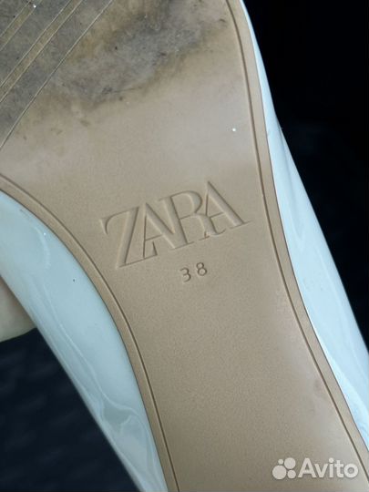 Туфли zara женские 38 размер