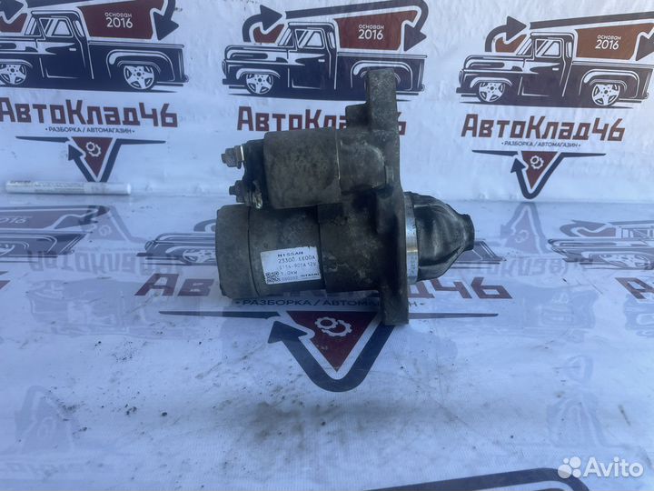 Стартер для 1.6 HR16DE Ниссан Кашкай /Микра/ Тиида