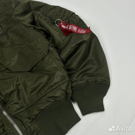 Fur бомьер Alpha Industries CWU-45 Hood bomber