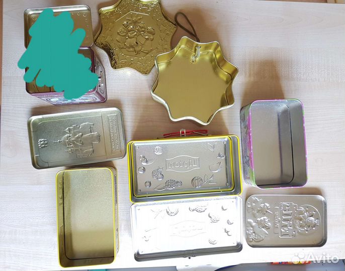 Жестяные коробочки