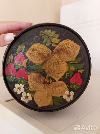 Бочонок хохлома СССР