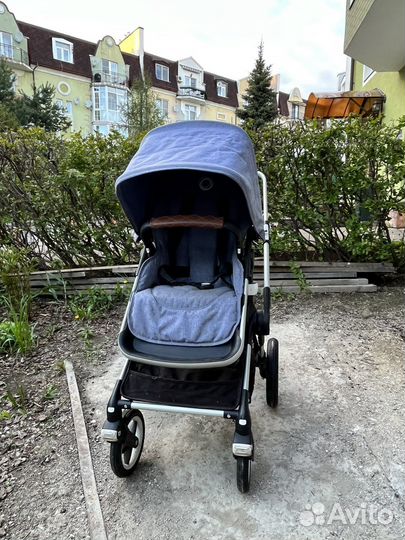 Коляска bugaboo fox + подножка