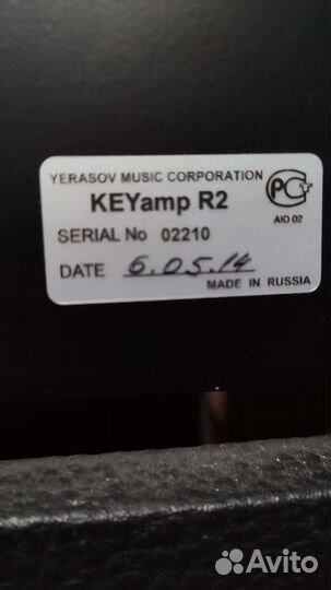 Yerasov Key amp R2 комбоусилитель с микшером