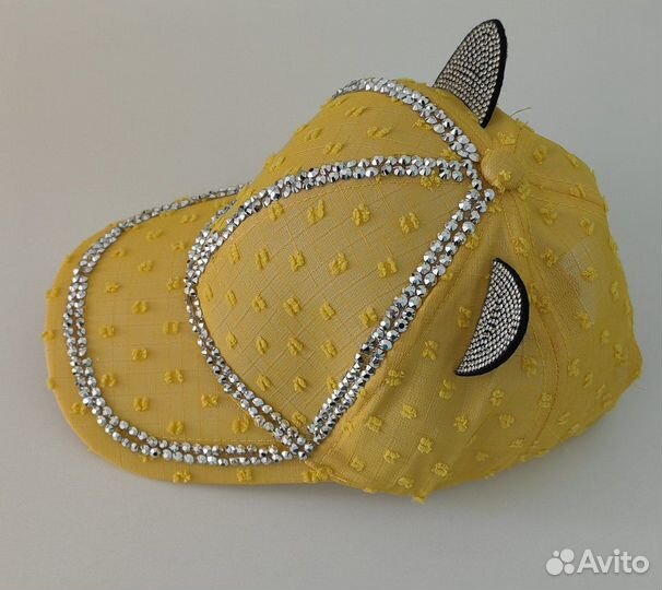 Кепка бейсболка детская со светодиодами