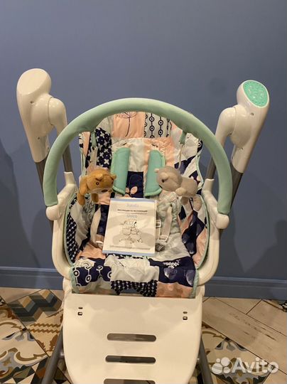 Стульчик для кормления nuovita unico с качением