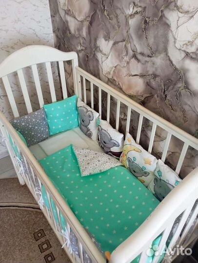 Бортики в кроватку