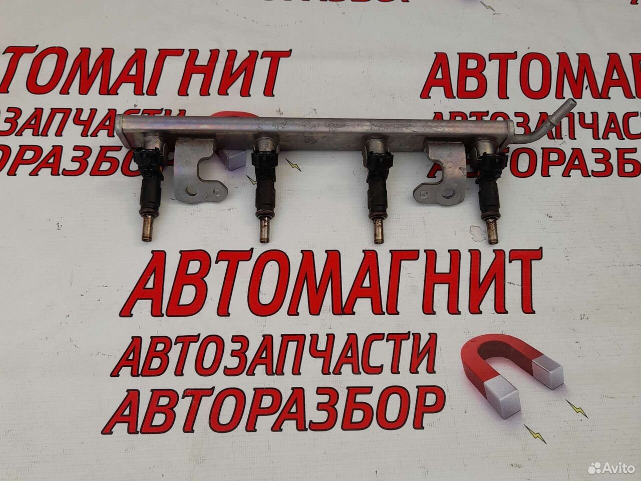 Топливная рампа форсунка Аркана Дастер Каптюр H4M