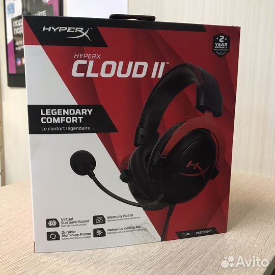 Игровые наушники HyperX Cloud II