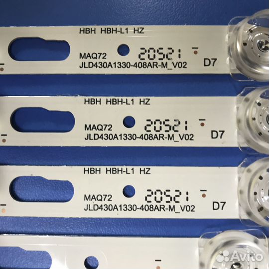 0428 Светодиодная подсветка Samsung UE43TU