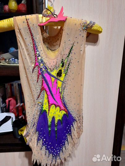 Купальник для художественной гимн. на рост 134-140