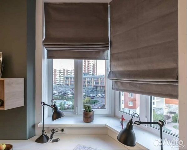 Римские шторы. От заказа до монтажа 4 дня