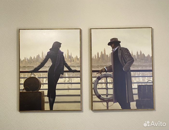 Композиция из двух картин