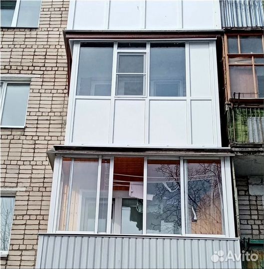 Остекление балконов