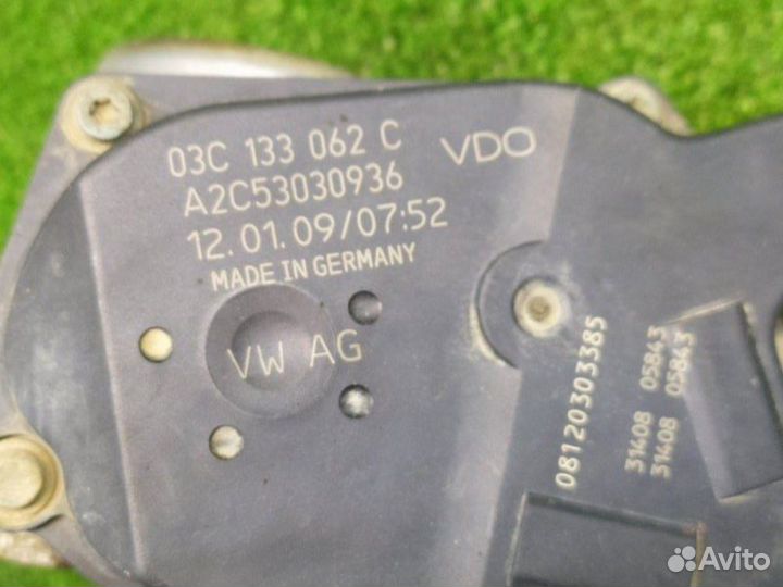 Дроссельная заслонка Skoda Fabia 5J2 BXW 2009