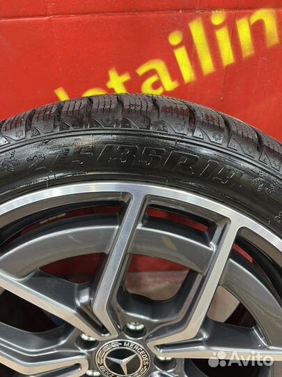 Комплект дисков и зимние шины R19 AMG Mercedes