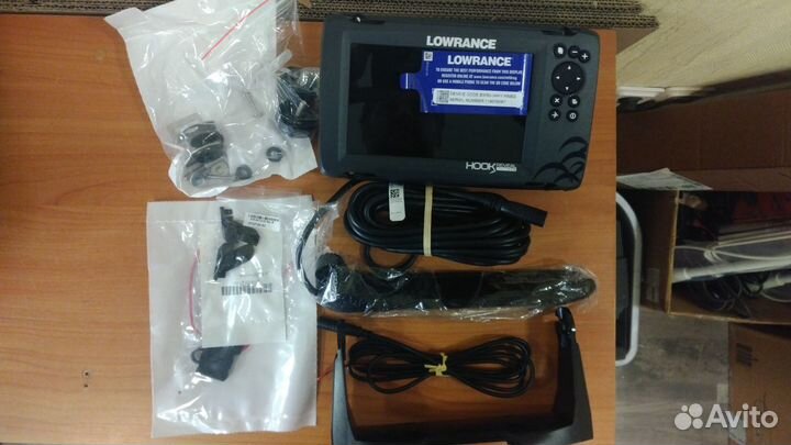 Lowrance hook reveal 7 tripleshot Русский язык