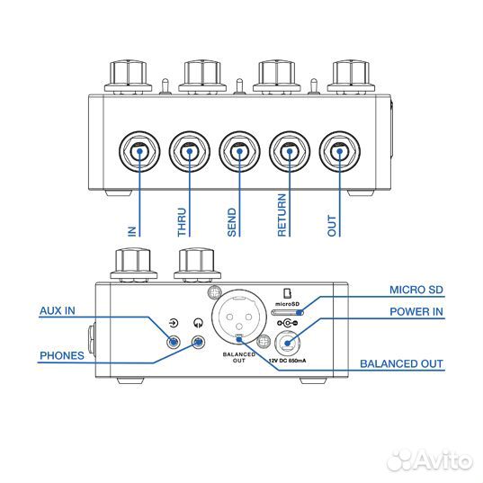 Shift Line Olympic mkiiis Bass Tube Preamp (Новый)