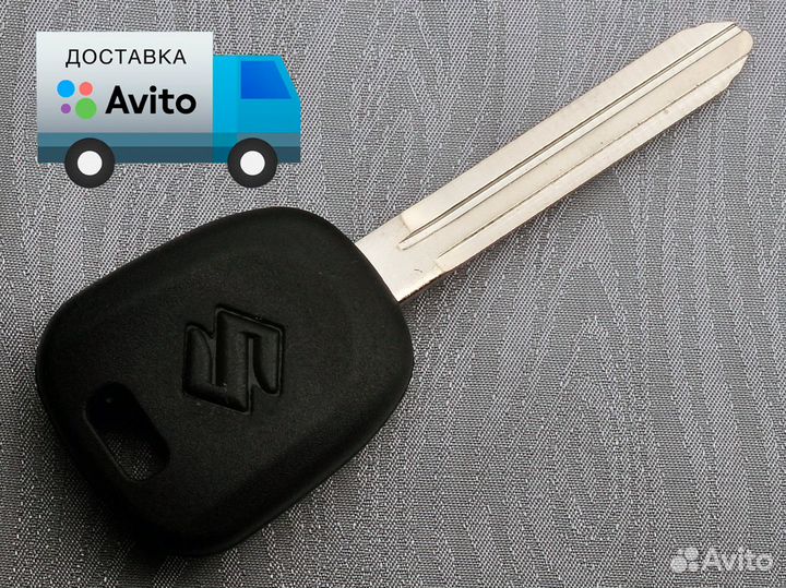 Ключ Suzuki Liana с местом под чип 2 штуки