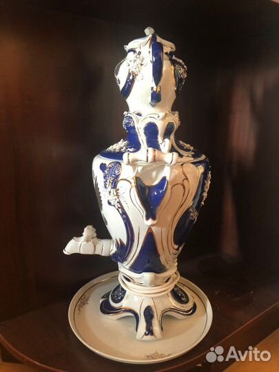 Самовар электрический новый фарфоровый