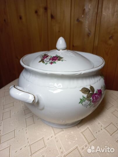 Супница фарфор СССР