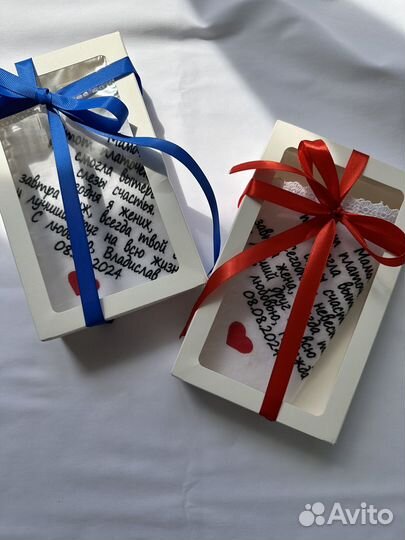 Вышивка на платочках