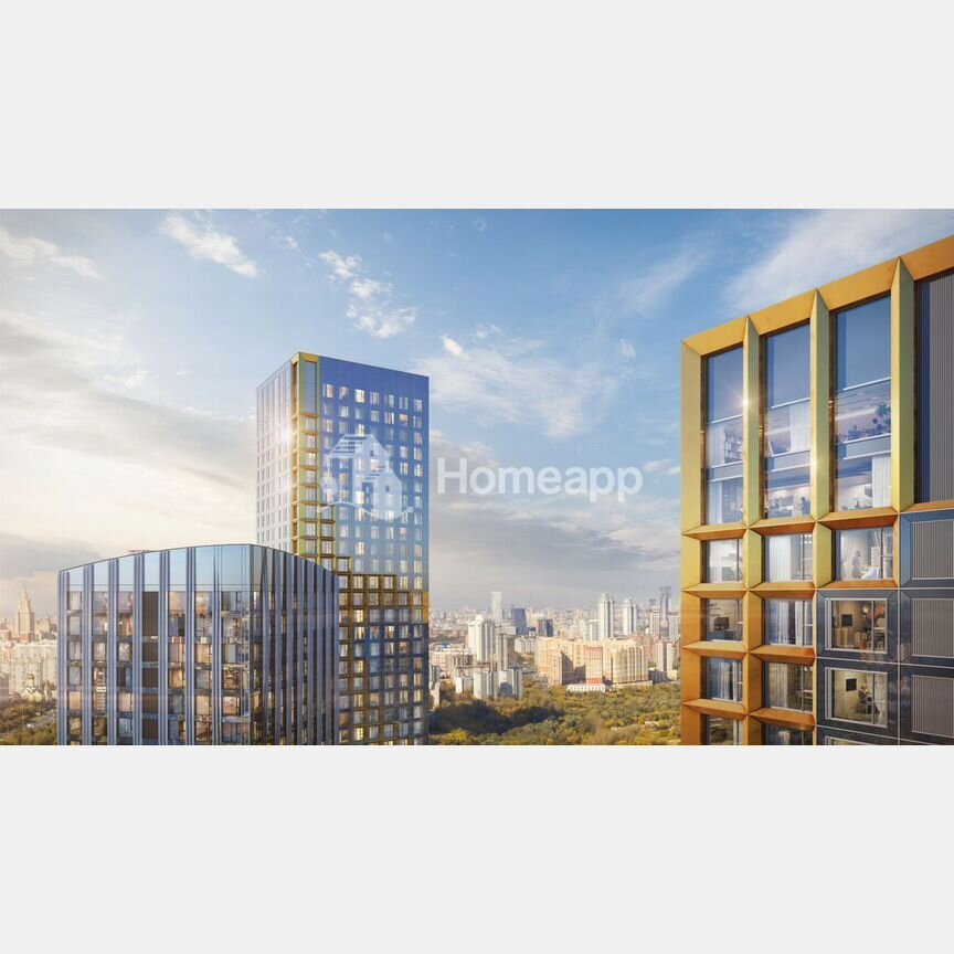 2-к. квартира, 41,3 м², 33/45 эт.