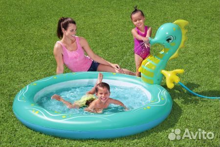 Детский надувной бассейн новый