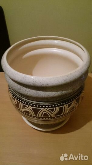 Горшок цветочный керамика