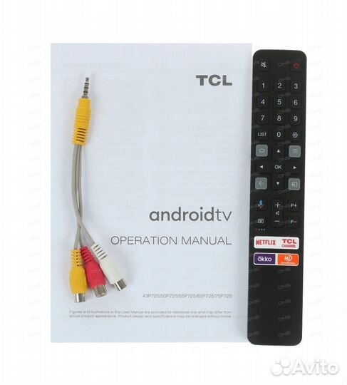 Телевизор SMART tv 4K TCL 50P725