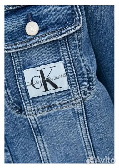 Calvin klein куртка джинсовая