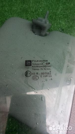 Стекло передней левой двери Opel Astra H оригинал