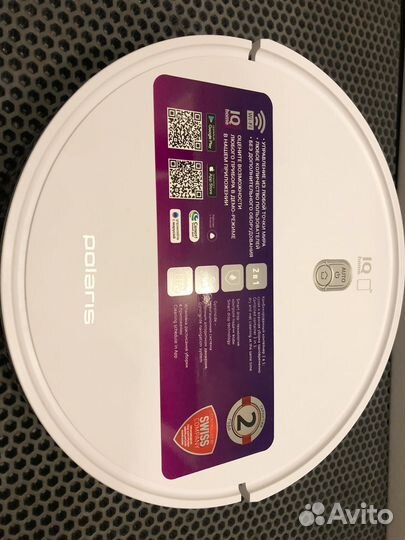 Робот-пылесос Polaris pvcr 3600 wifi IQ Home белый