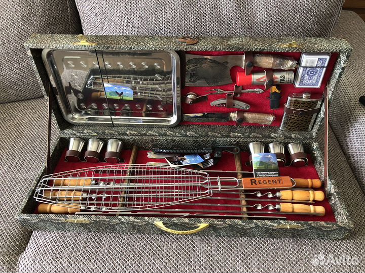 Подарочный шашлычный набор кизляр