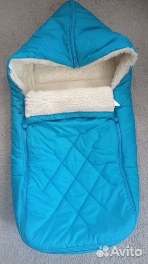 Зимний конверт в коляску