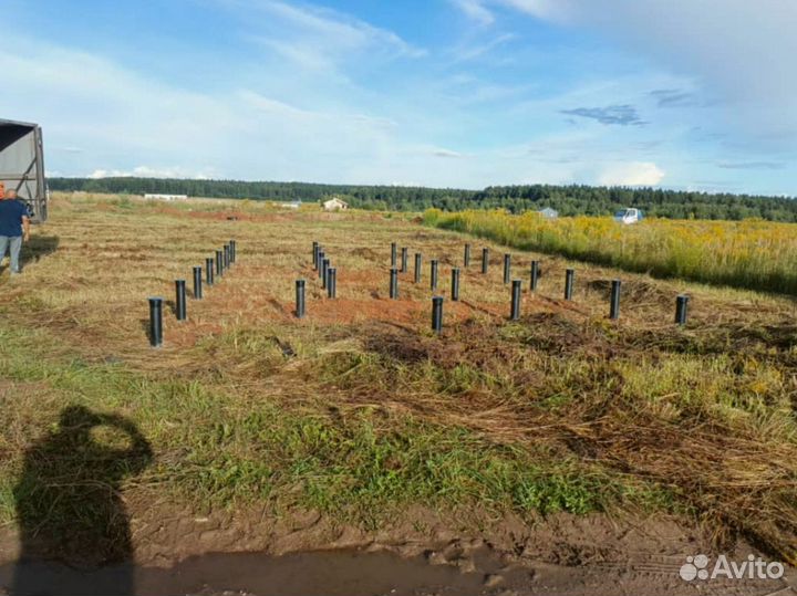 Винтовые сваи от производителя