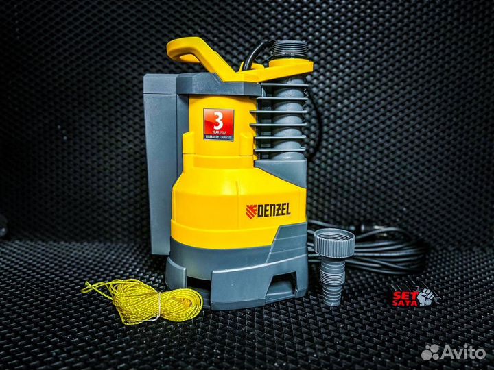 Дренажный насос DPX-650, Х-Pro, 650 Вт Denzel