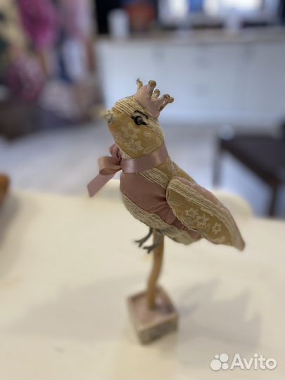 Декоративная Птица Счастья ручная работа