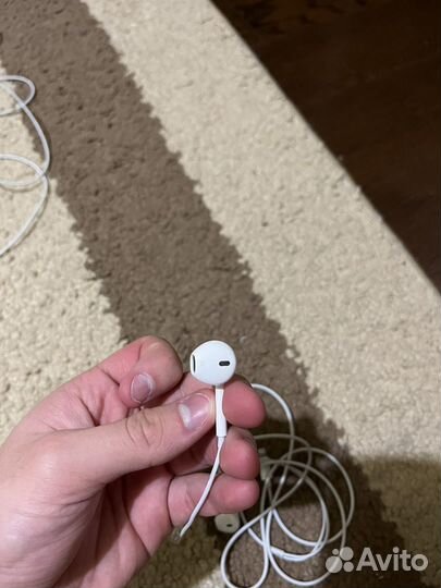 Наушники apple проводные