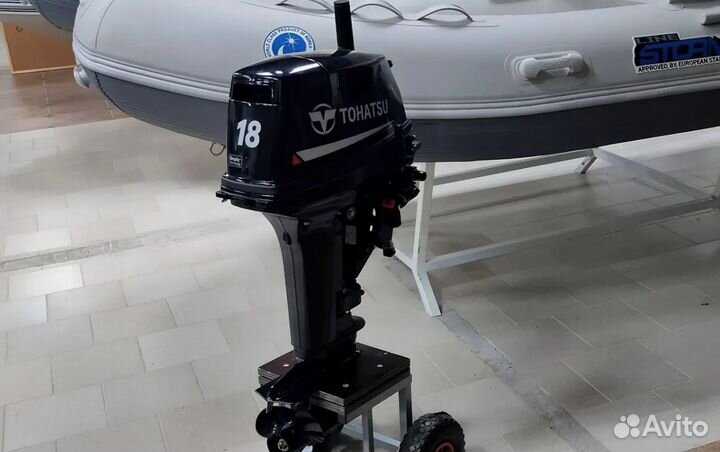 Лодочный мотор Tohatsu M 18 E2 S витринный