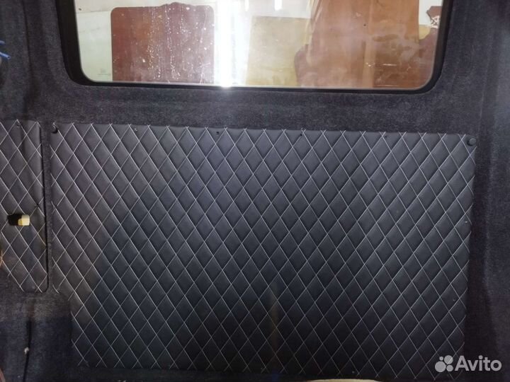 Обшивка карт накладок кузова и дверей из Эко.кожи