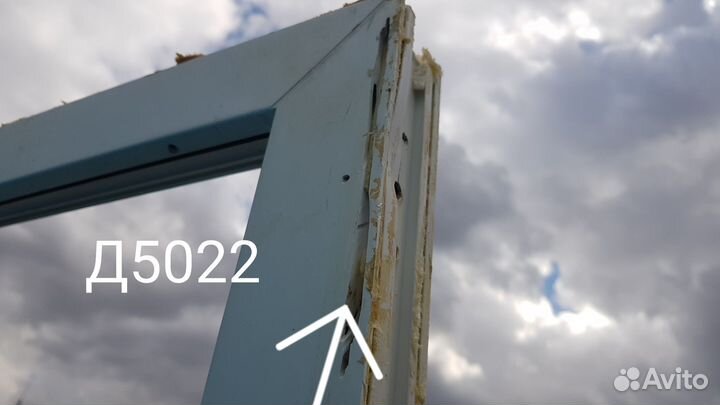 Дверь пластиковая входная Б/У 2070(в)х900(ш)