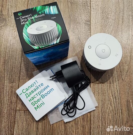 Умная колонка Сбер Салют мини