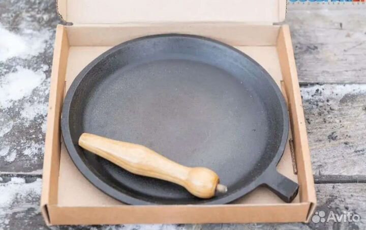 Сковорода блинная чугун