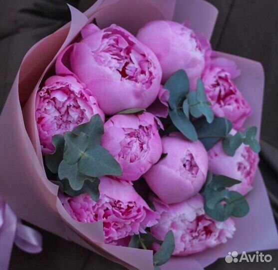 Букет пионов