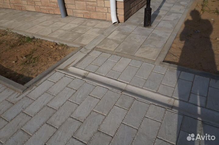 Укладка тратуарной плитки