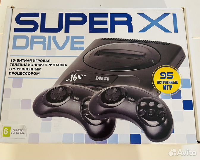 Игровая приставка Super Drive 11+95 игр