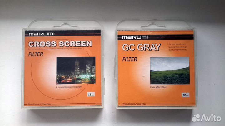 Marumi DHG Lens Circular P.L.D. 72mm, Cross Screen