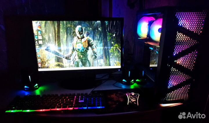 Игровой пк комплект,24ядра,16gb,Gtx 1070 8gb,ssd